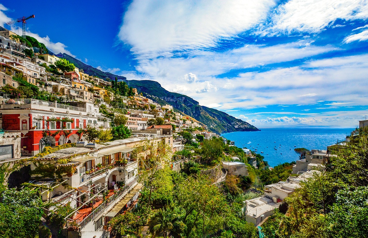 amalfi coast, italy, positano